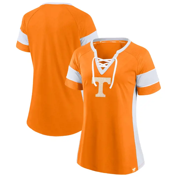 T-shirt à lacets femme Tennessee Volunteers NCAA Athena ORG
