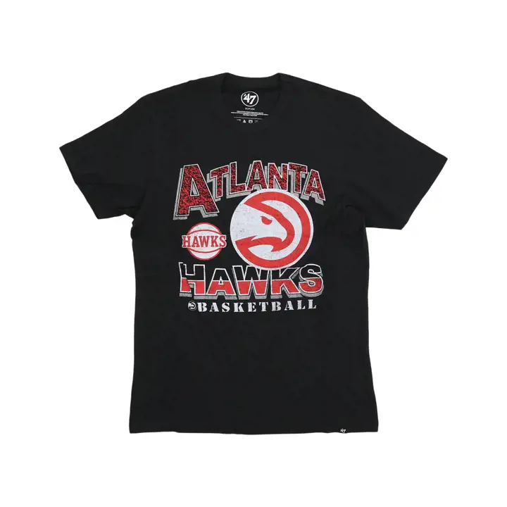 T-shirt noir Franklin ATLANTA HAWKS NBA Court Press