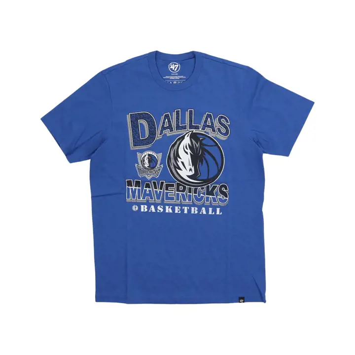T-shirt bleu DALLAS MAVERICKS NBA Court Press Franklin