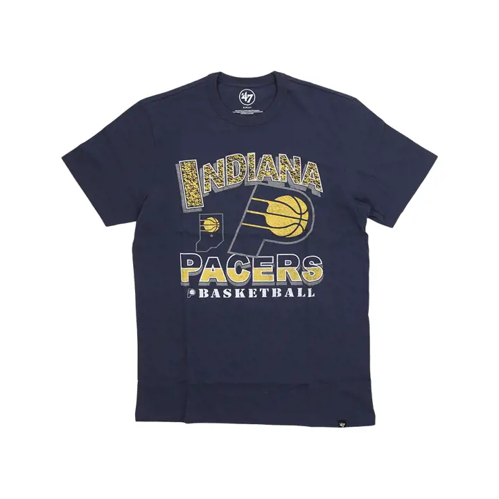 T-Shirt marine Indiana Pacers NBA Court Press Franklin