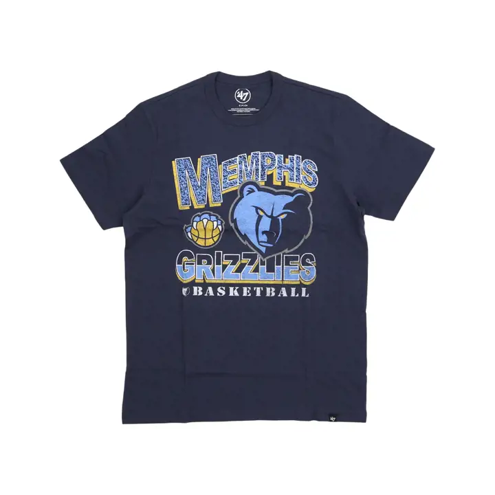 T-shirt Franklin Memphis Grizzlies NBA Court Press – Marine