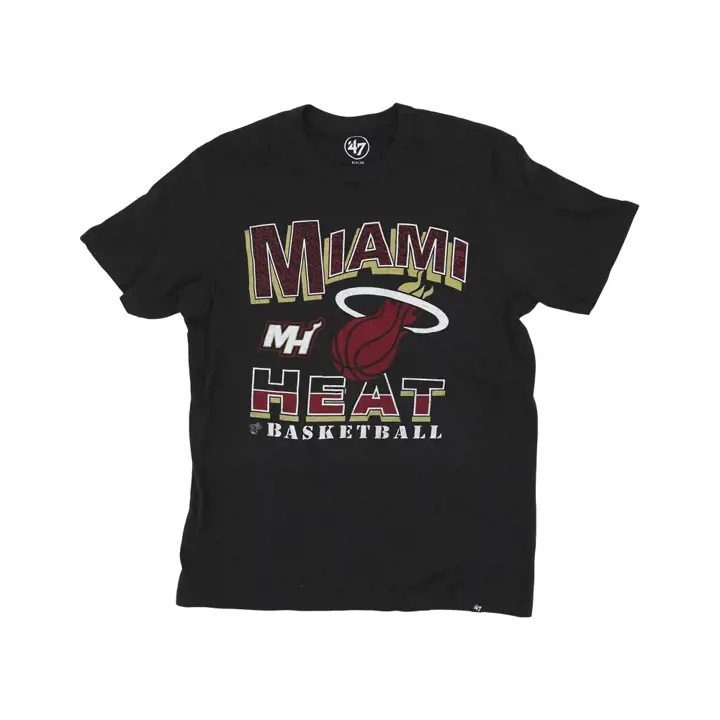 T-shirt Franklin "Court Press" NBA Miami Heat - Noir