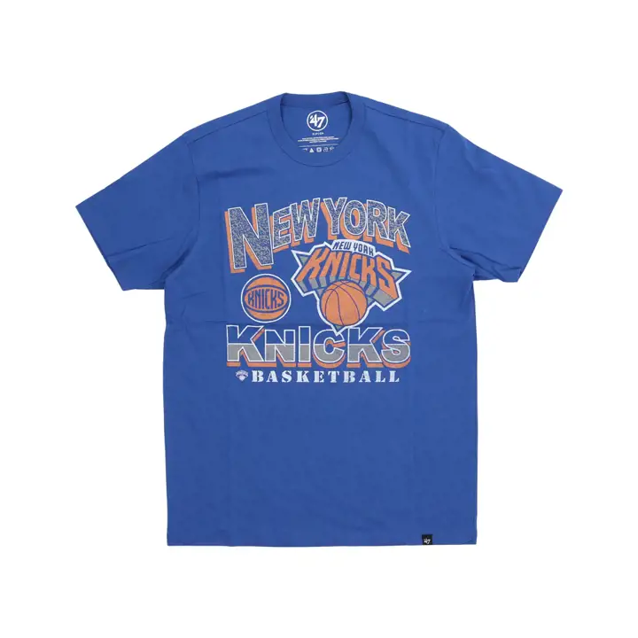T-shirt bleu NEW YORK KNICKS NBA Court Press Franklin