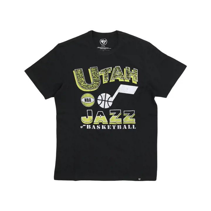 T-shirt Franklin « Court Press » NBA Utah Jazz noir