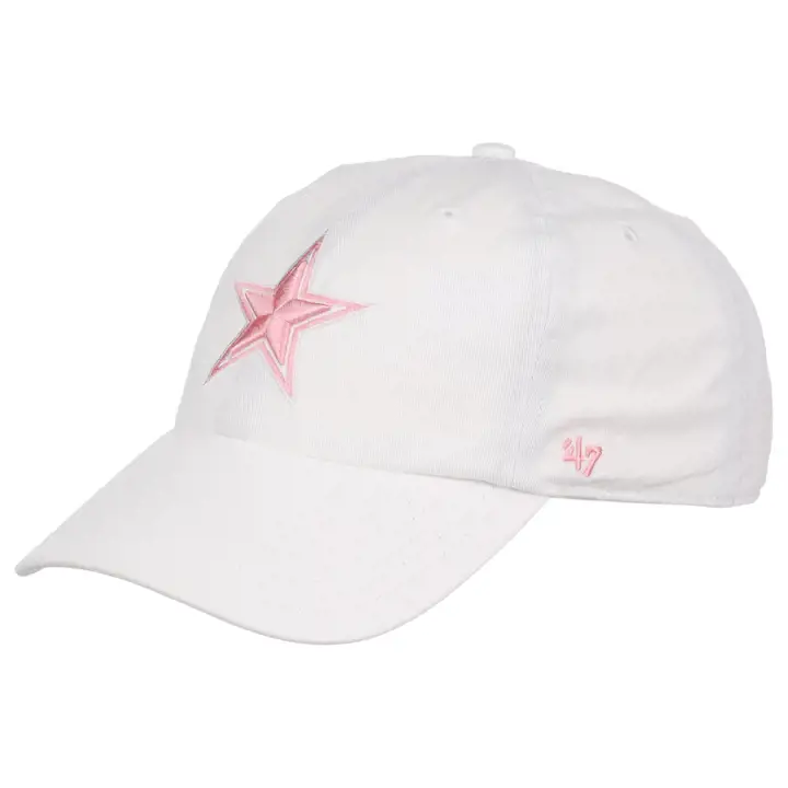 Dallas Cowboys NFL Wmns Clean Up BLANC/ROSE STAR