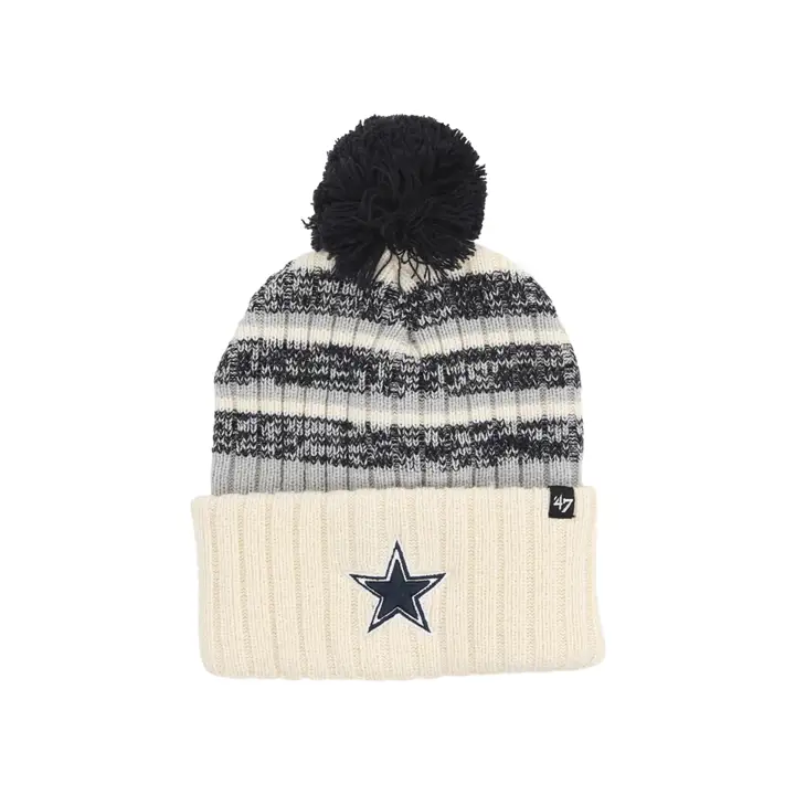Dallas Cowboys NFL 47 Tavern Cuff Knit IVO/NAVY