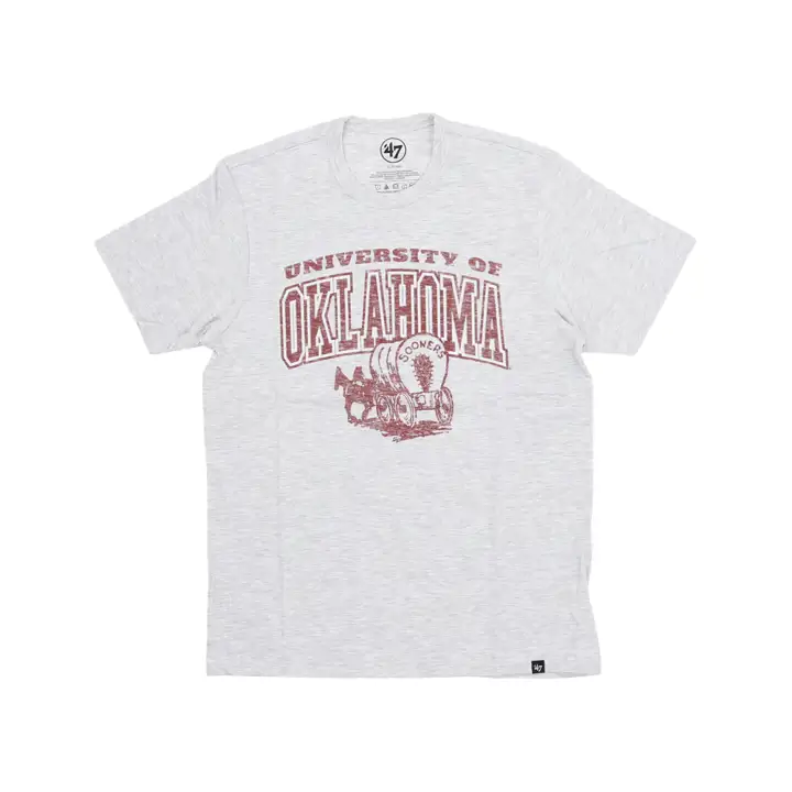 T-shirt Dôme Oklahoma Sooners NCAA sur Franklin 23 GRY