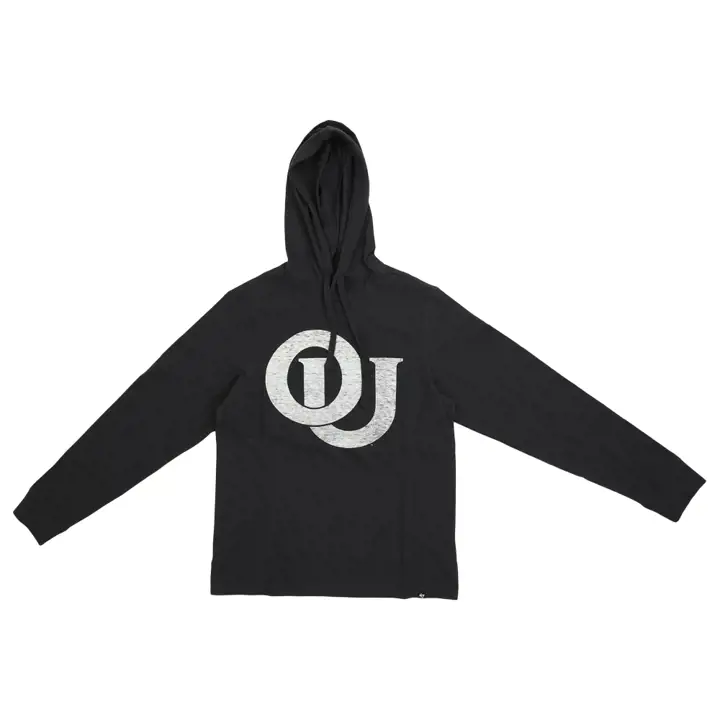Sweat à capuche en piqué Ashby NCAA des Oklahoma Sooners 23 NOIR