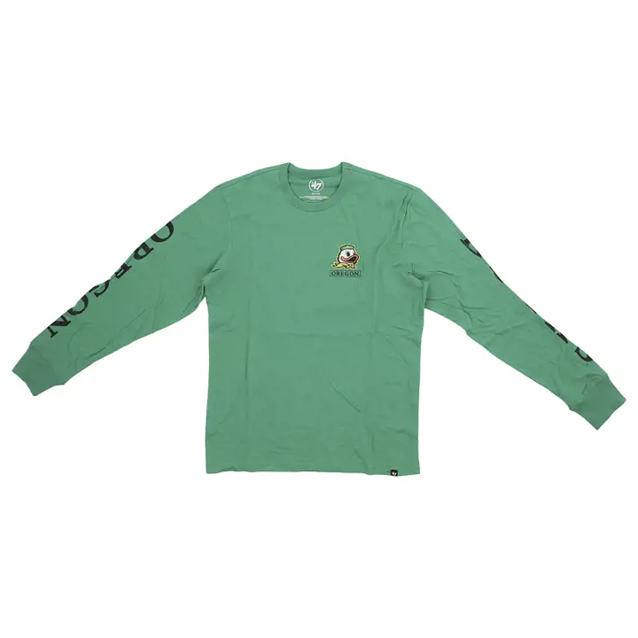 T-shirt à manches longues Oregon Ducks NCAA Triple Down 23 GRN