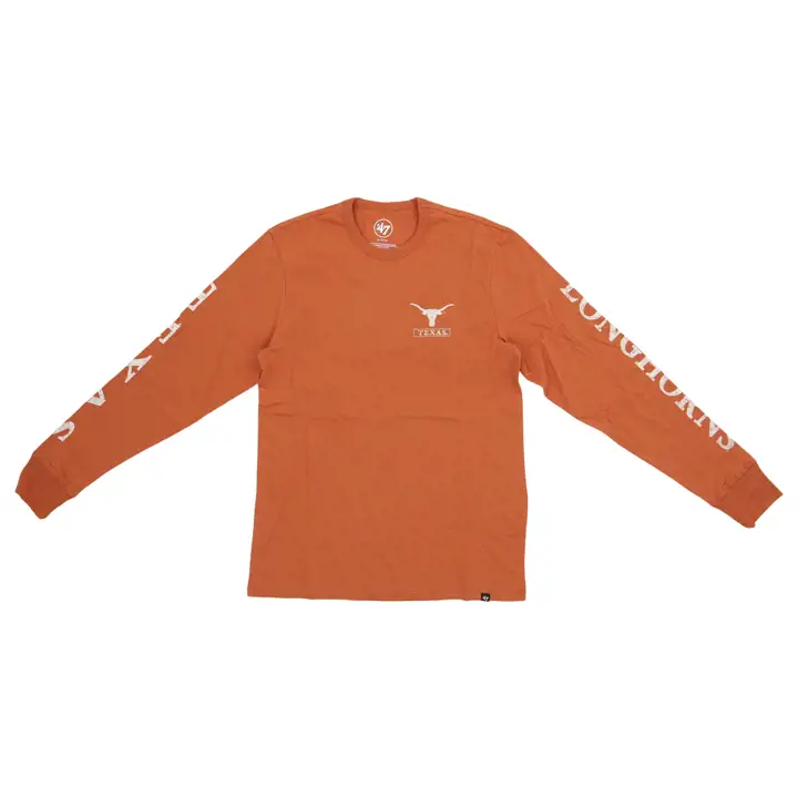 T-shirt manches longues Texas Longhorns NCAA Triple Down 23 TEX ORG
