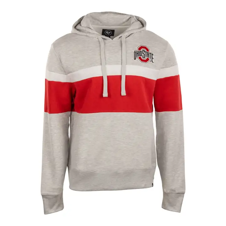 Sweat à capuche Warren NCAA Ohio State Buckeyes GRIS