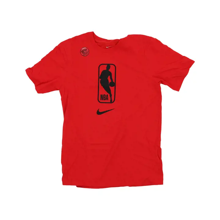 T-shirt NBA Dri-FIT en coton à manches courtes Logoman rouge