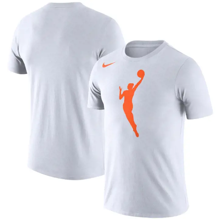 T-shirt WNBA DRI-FIT COTTON SS Logowoman blanc