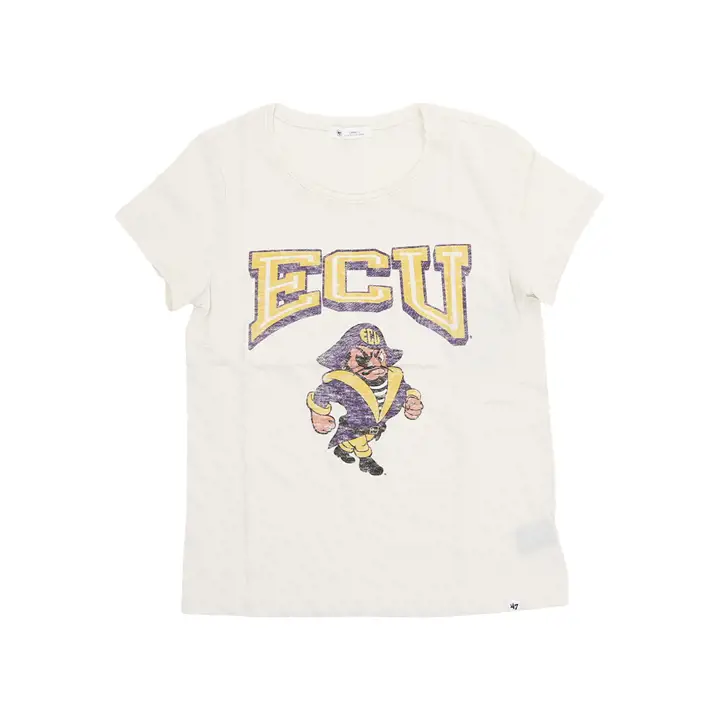 East Carolina Pirates NCAA Women's Spencer Frankie T-Shirt B