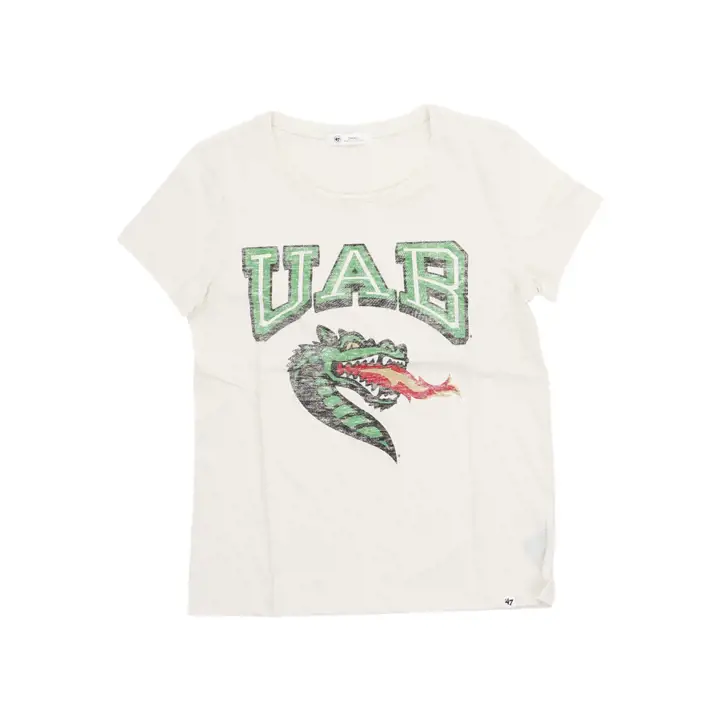 T-shirt Spencer Frankie UAB NCAA Femme Vert