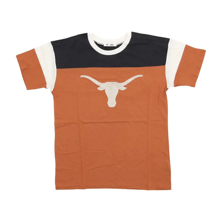 T-shirt décontracté pour femme NCAA Texas Longhorns 23 ORG