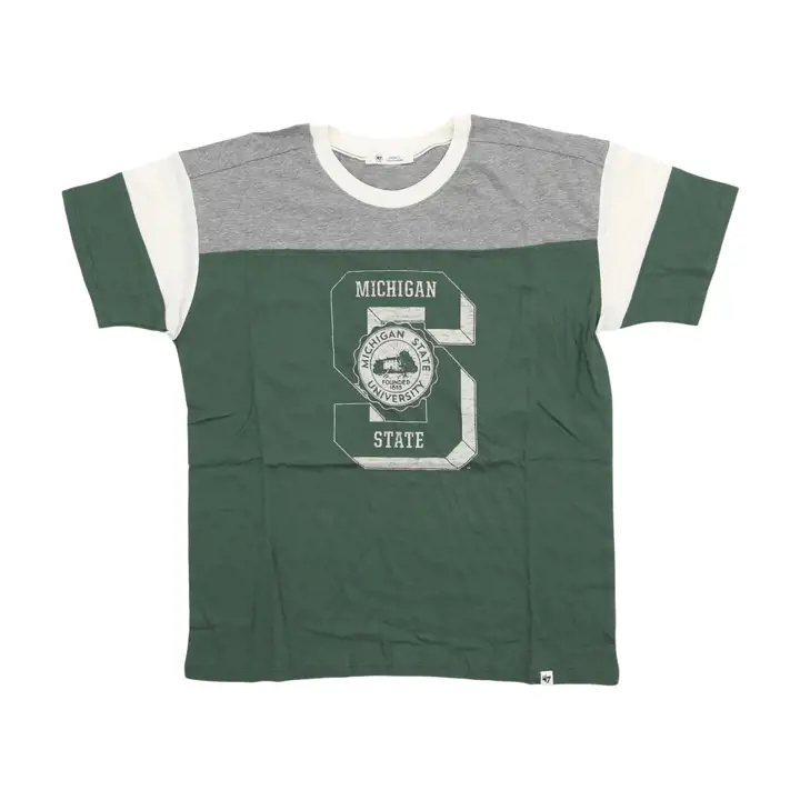 T-shirt Michigan State Spartans NCAA femme Time Off 23 GRN