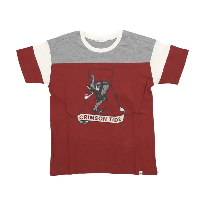 T-shirt Alabama Crimson Tide NCAA Femme Time Off 23 CRIM