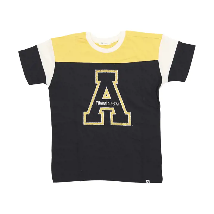 T-shirt décontracté NCAA pour femme Appalachian State Mountaineers