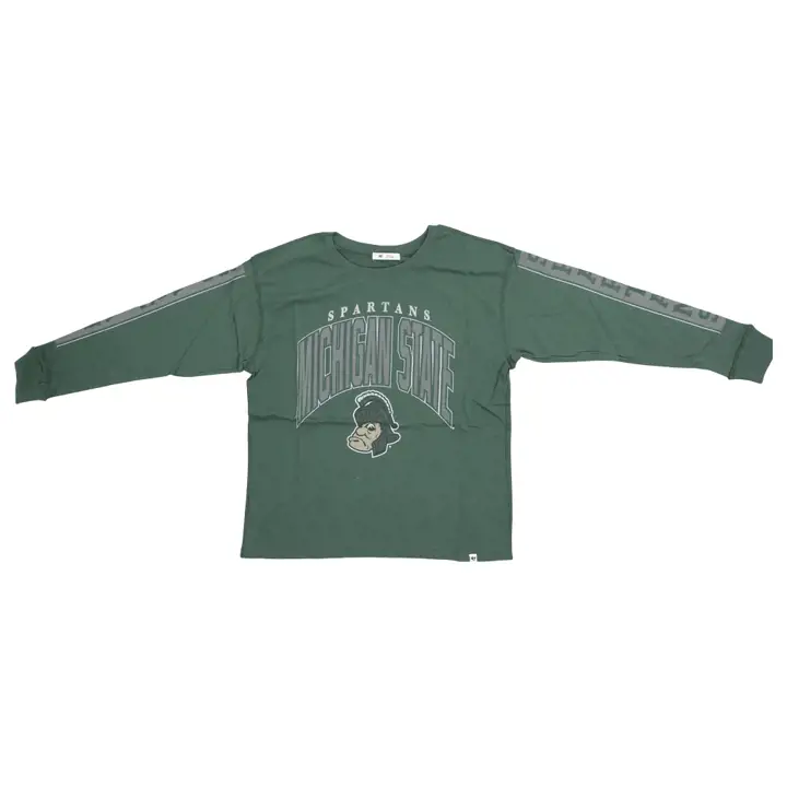 T-shirt manches longues femme NCAA Michigan State Spartans Soa 23 GRN