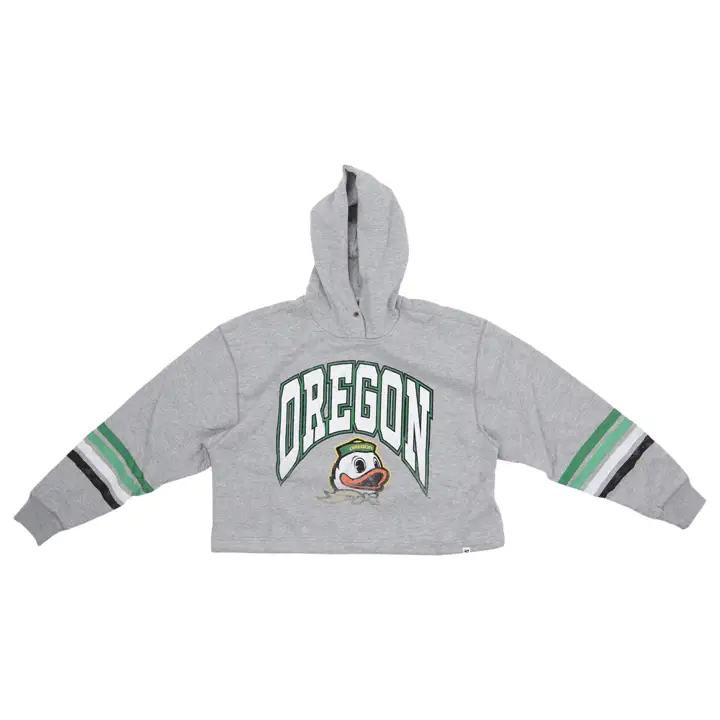 Oregon Ducks NCAA Sweat à Capuche Femme Bennett 23 GRY