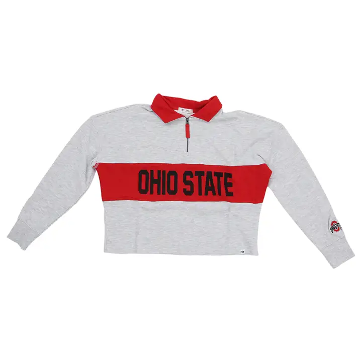 Ohio State Buckeyes NCAA Femme Remi 1/4 Zip 23 GRY