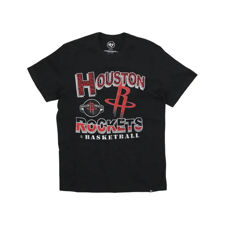 T-shirt Franklin rouge HOUSTON ROCKETS NBA Court Press