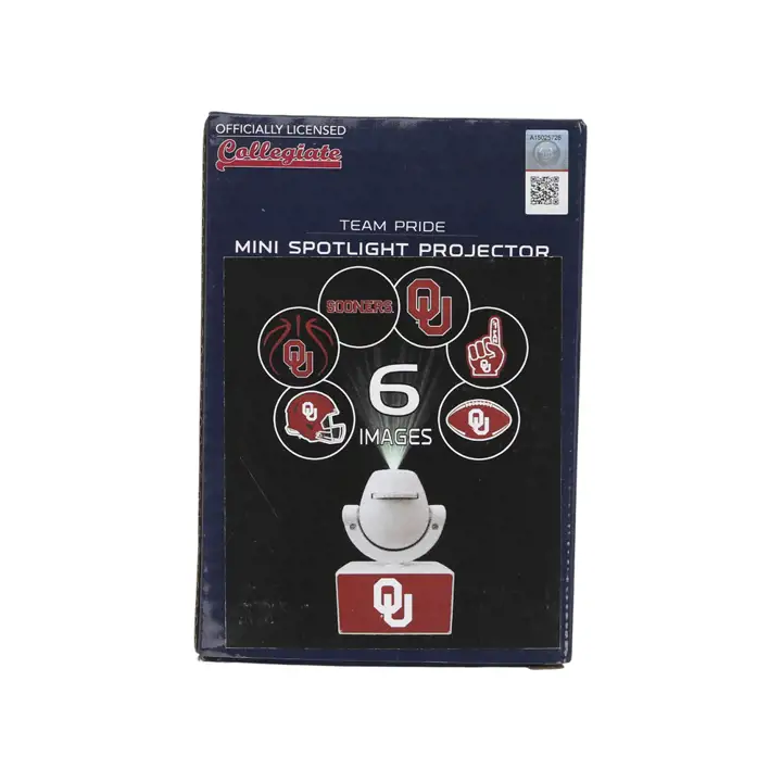 Mini-projecteur de poche Oklahoma Sooners AST