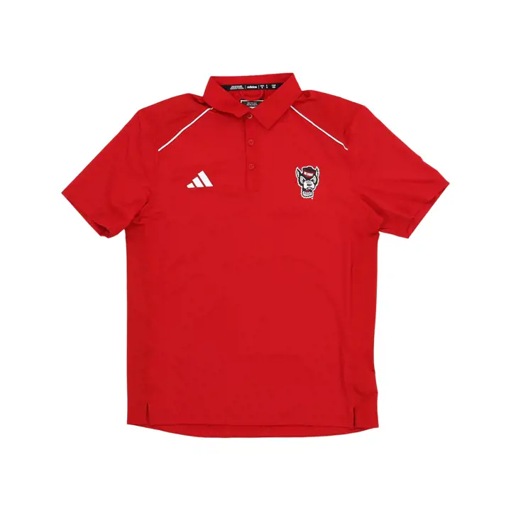 N.C. State Wolfpack NCAA Sideline Polo 23 ROUGE