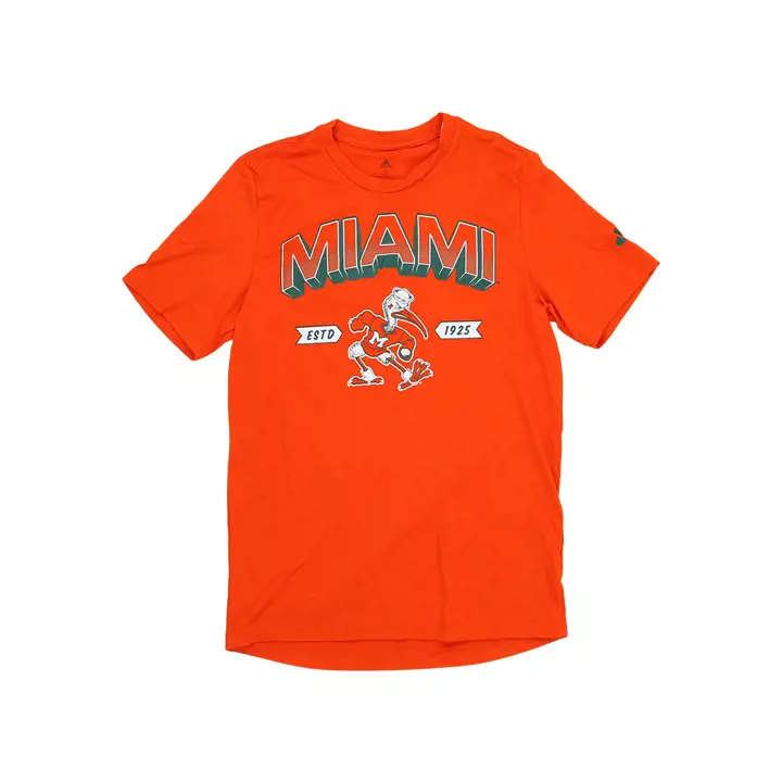 T-shirt à rayures Miami Hurricanes NCAA 23 ORG