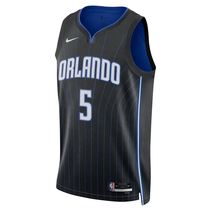 MAILLOT SWINGMAN ORLANDO MAGIC NBA ICON NOIR PAOLO BANCHERO