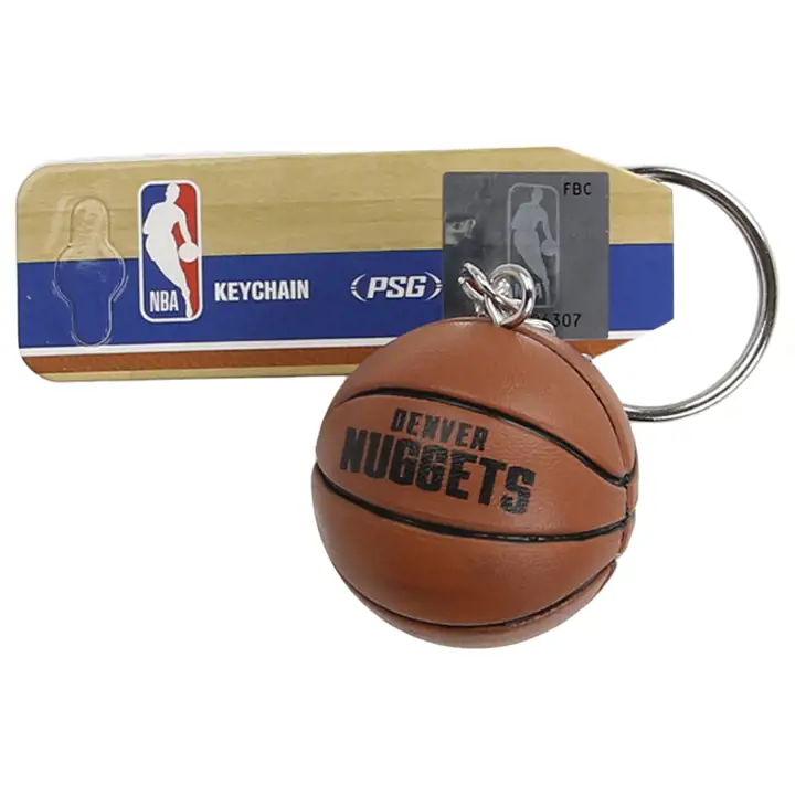 Porte-clés Denver Nuggets Basketball Org/ Noir