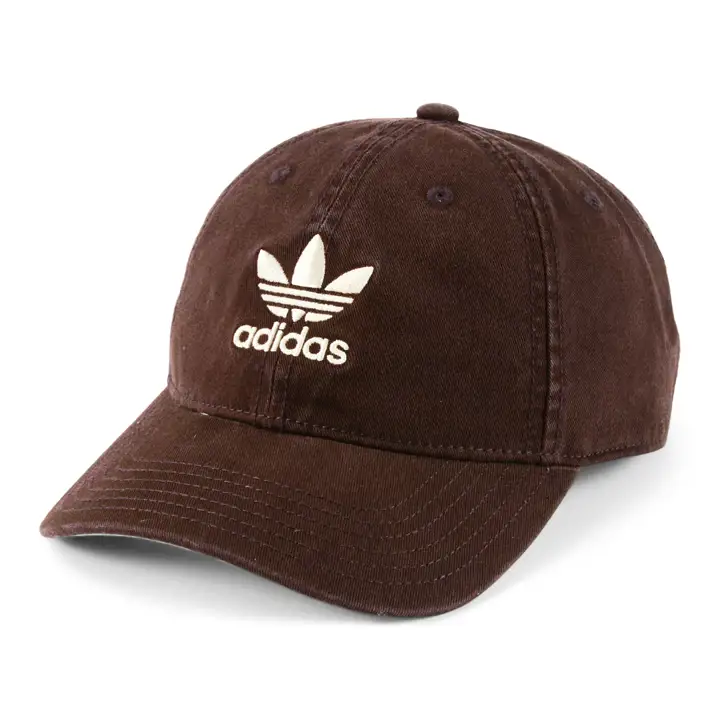 Adidas Originals Casquette strapback décontractée pour homme marron/blanc