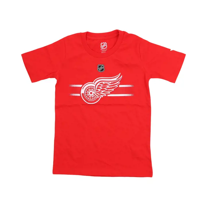 T-shirt Detroit Redwings NHL Youth Authentic Pro Logo rouge