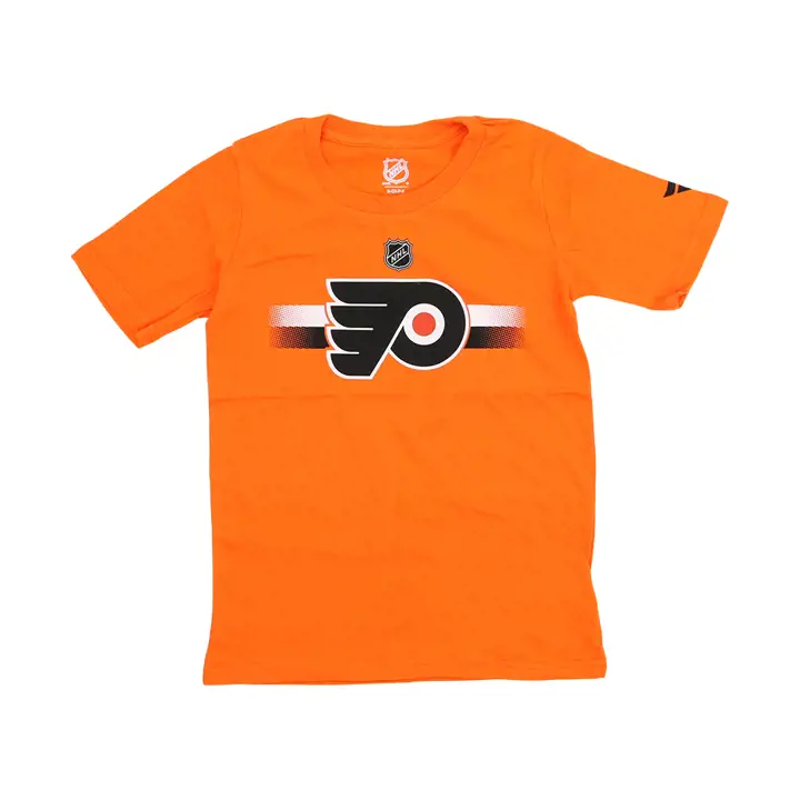 T-shirt logo officiel des Flyers de Philadelphie NHL pour jeune - Noir