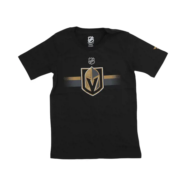 T-shirt à logo authentique Pro NHL Vegas Golden Knights pour jeune bl