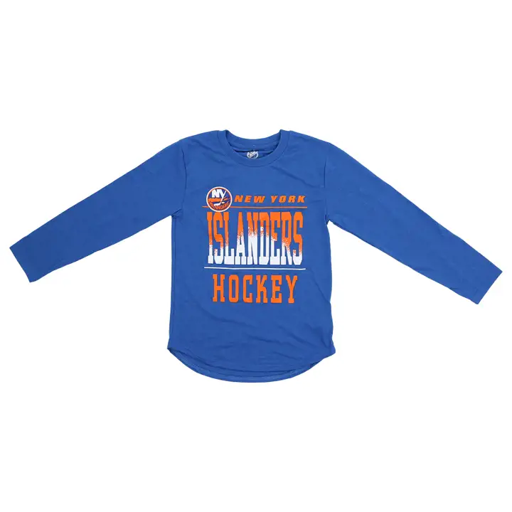 T-shirt à manches longues « Barnburner » pour jeune des Islanders de New York (LNH)