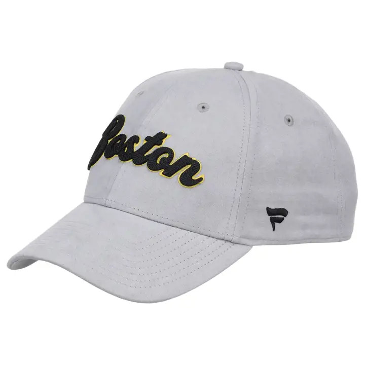 Boston Bruins LNH Heritage Suède Réglable GRIS