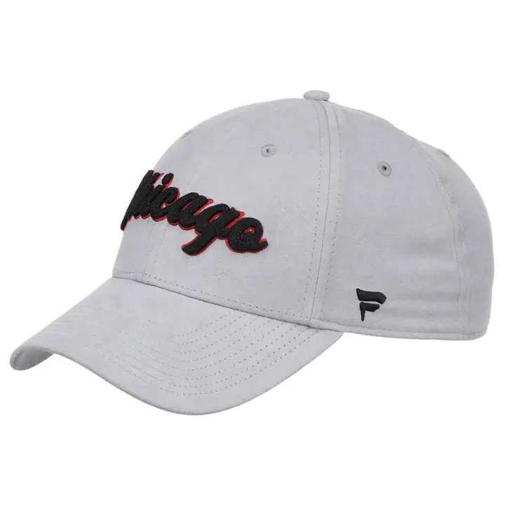 Chicago Blackhawks LNH Héritage Daim Ajustable GRIS