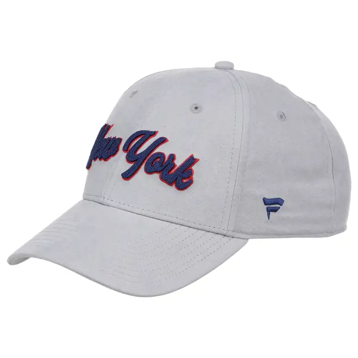 New York Rangers NHL Heritage Suede Adj GRY