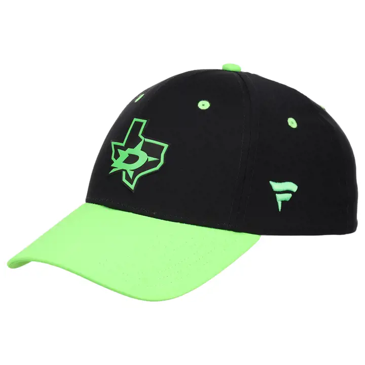 Dallas Stars LNH Casquette alternative AP souple NOIR/VERT NÉON
