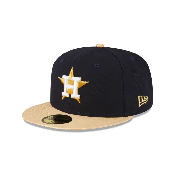 ASTROS Collection Gold MLB 2023 59Fifty marine