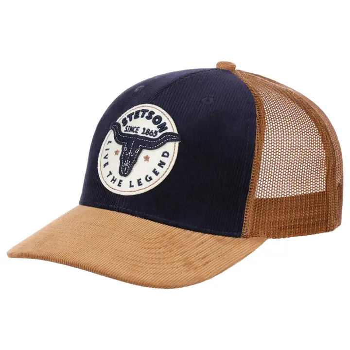 Stetson STETSON LONGHORN TRUCKER marine/tan