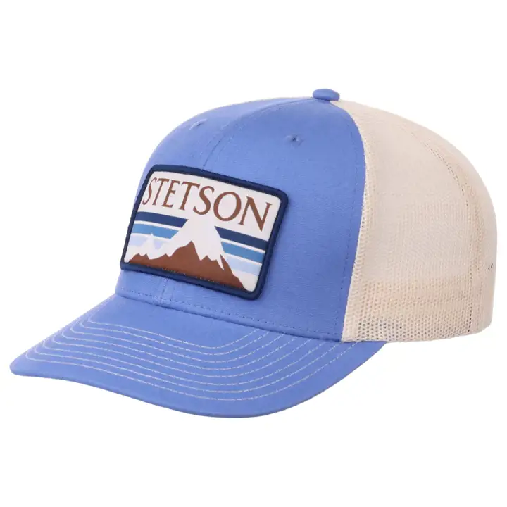 Stetson STETSON MOUNTAIN PATCH TRUCKER bleu/blanc