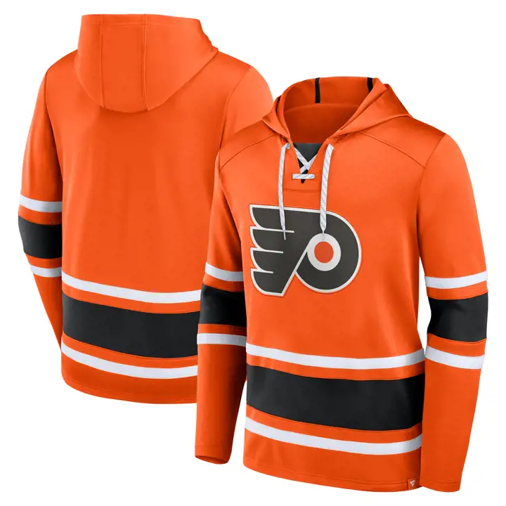 Sweat à capuche en dentelle Philadelphia Flyers NHL Rinkside Org