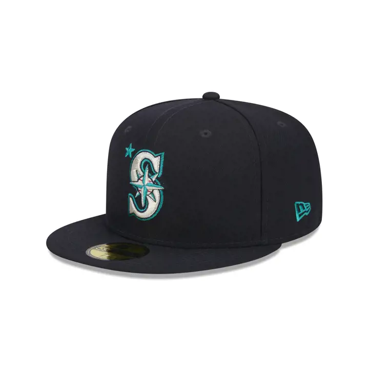 Casquette ajustée 59Fifty ASG Workout MLB 2023 des Seattle Mariners bleu marine