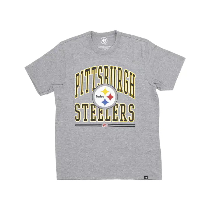 T-shirt à manches courtes NFL Hard Line Franklin Pittsburgh Steelers 23 slgry