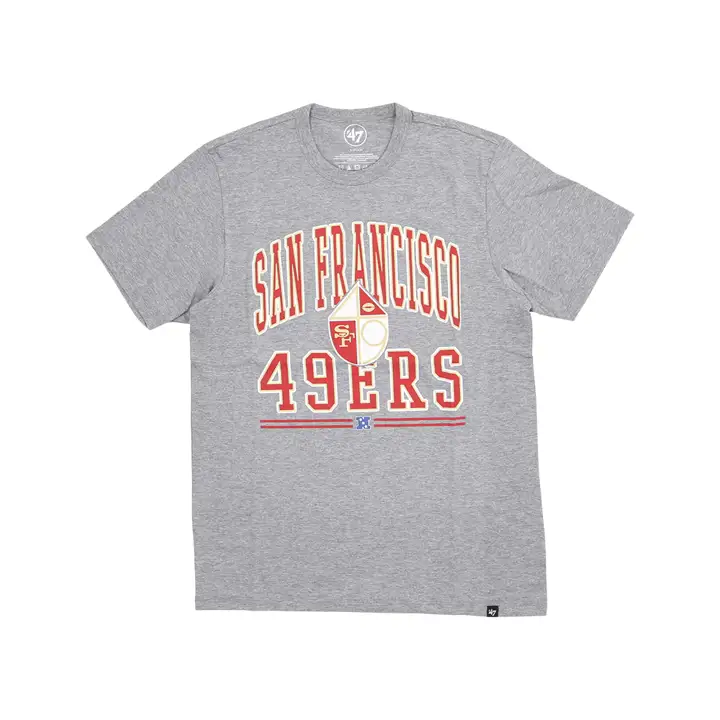 T-shirt Franklin Legacy NFL San Francisco 49ers à ligne dure 23 slg