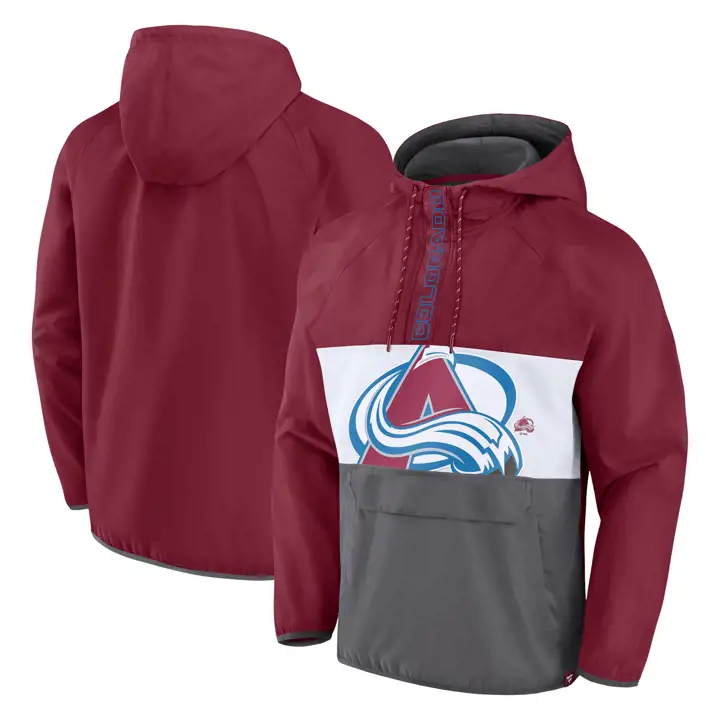 Veste anorak Colorado Avalanche LNH CB bordeaux
