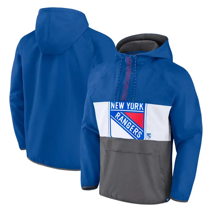 Veste Anorak Bleue New York Rangers NHL CB